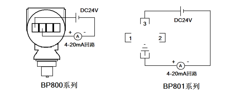 BP800/BP801 变送器使用说明书