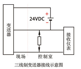 三线制压力变送器接线方法图解